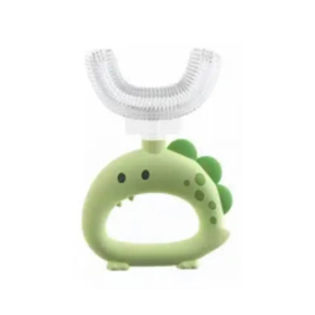 Clear Head Dinosaur U-Shaped Sensory Toothbrush