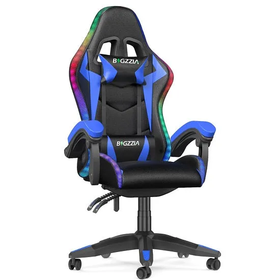 Computer Ergonomic Design Gaming Chair with LED Lights