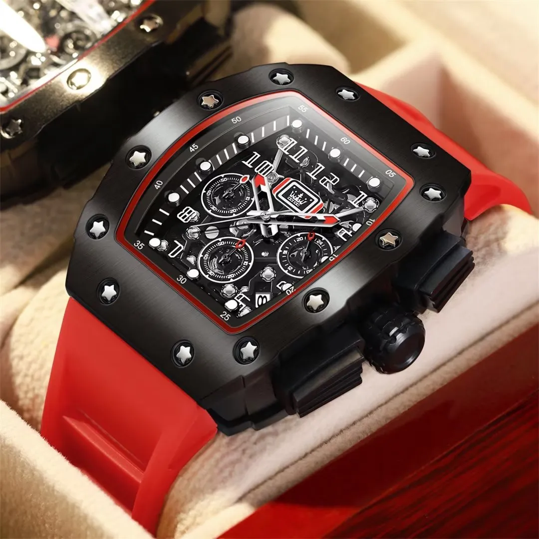 CrocBold Silicone Strap Men's Watch