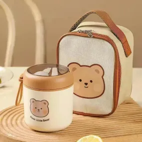 Dear Little Bear Insulated Lunch Box