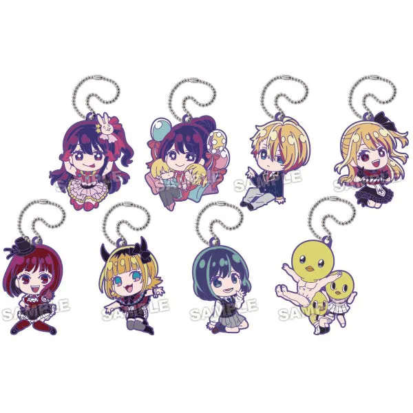 Deforubber Plus [Oshi no Ko] Key Ring (Set of 8) 我推的孩子 鎖匙扣 吊飾 掛飾