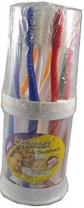 Diplomat Toothbrush - Hard Family Pack x12