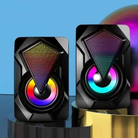 Dragon RGB Lighting - Computer Gaming Speakers