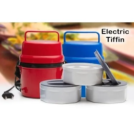 Electra 3 food grade Container Electric Lunch Box Microwaveable