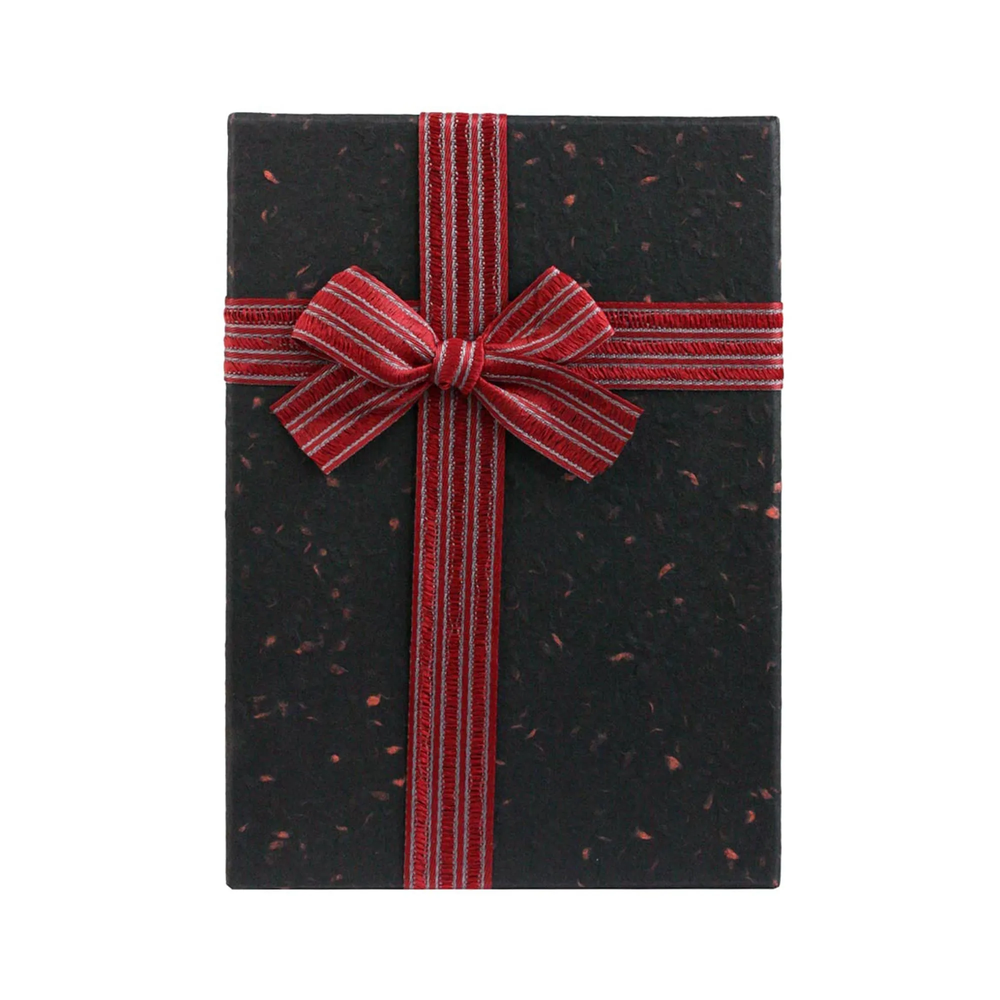 Elegant Burgundy/Black Gift Boxes - Set of 3 (Sizes Available)