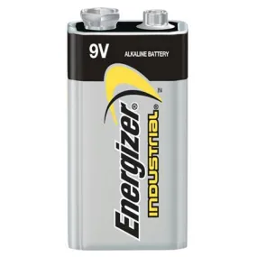 Energizer Industrial Alkaline 9 Volt Battery(12 per pack)