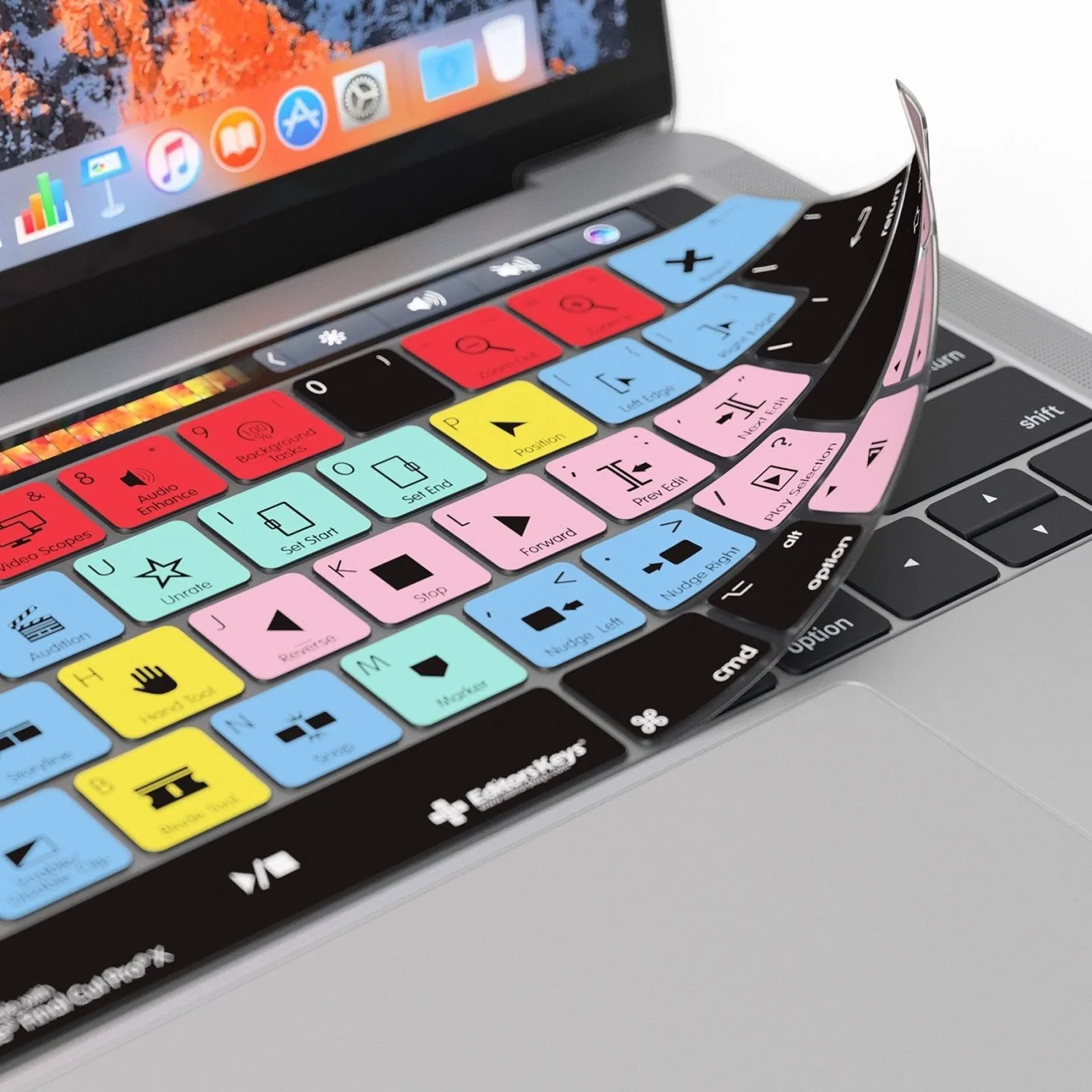 Final Cut Pro Keyboard Covers for MacBook and iMac