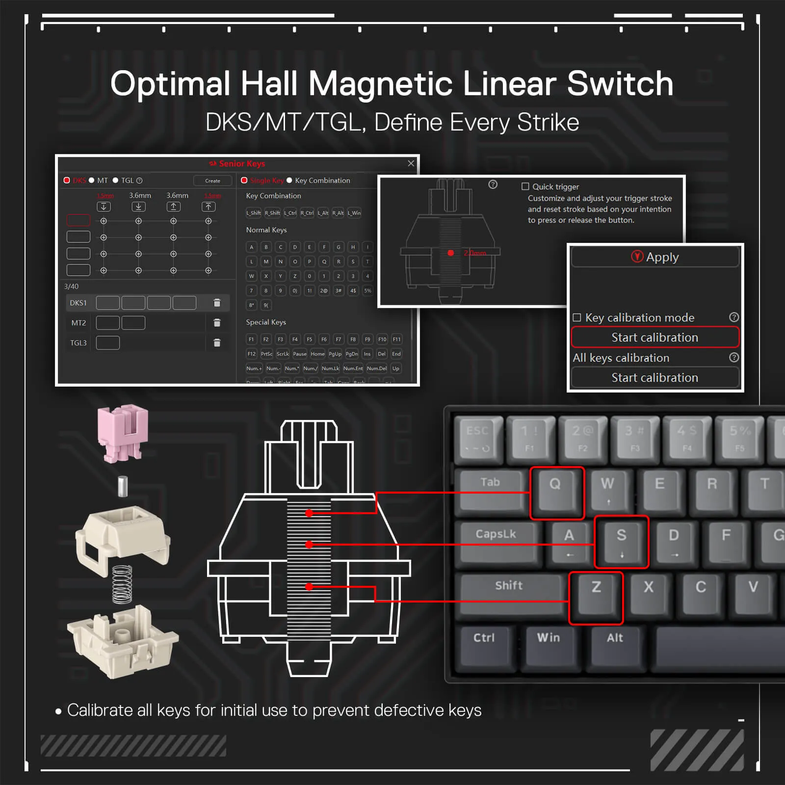 FIZZ K617 (Magnetic Hall Effect Keyboard)