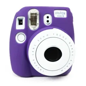 Fuji Instax Mini 8 soft silicone case - Purple