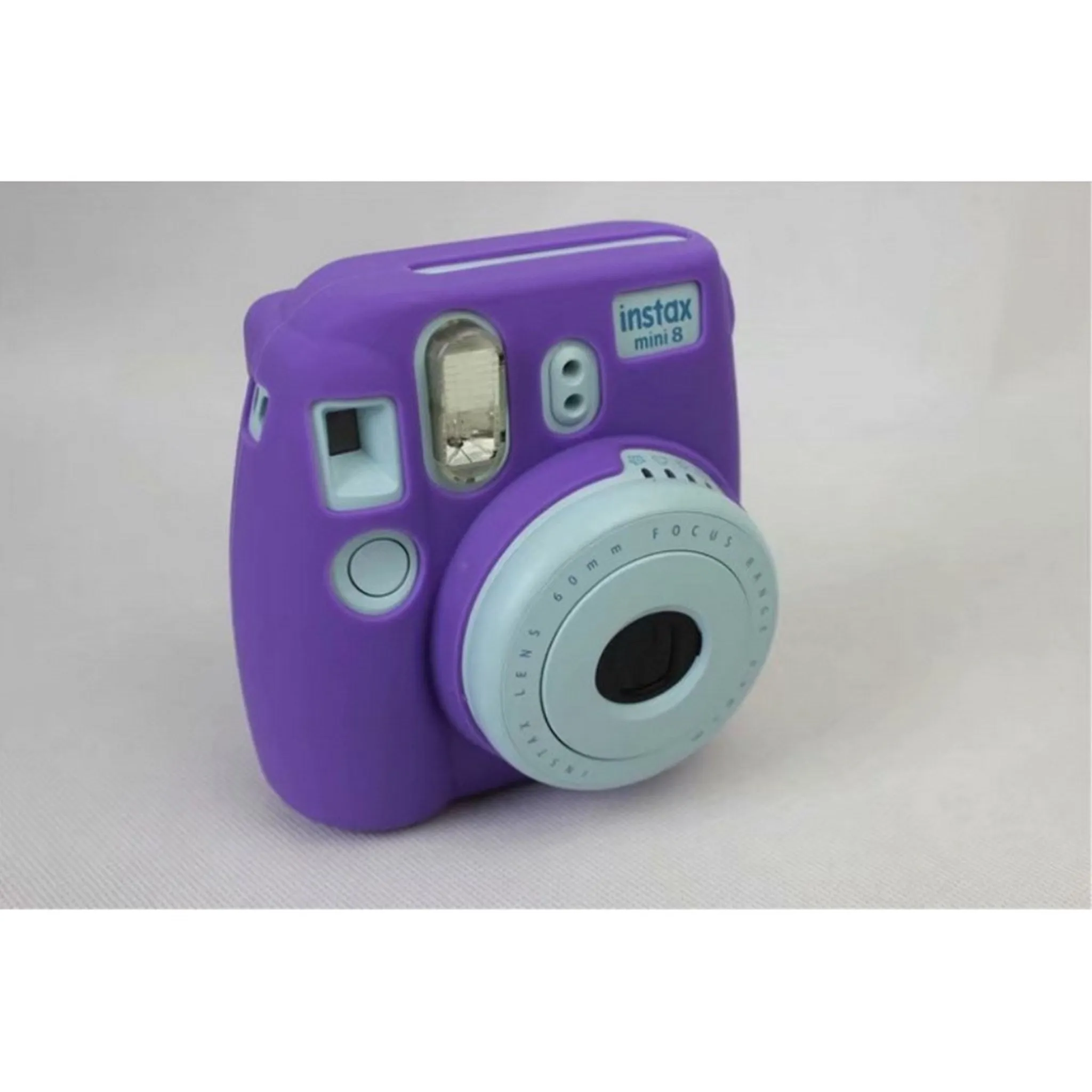 Fuji Instax Mini 8 soft silicone case - Purple