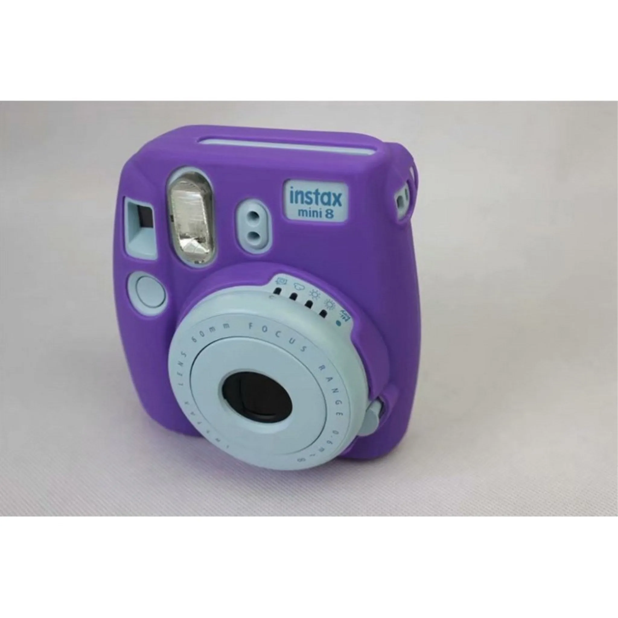 Fuji Instax Mini 8 soft silicone case - Purple