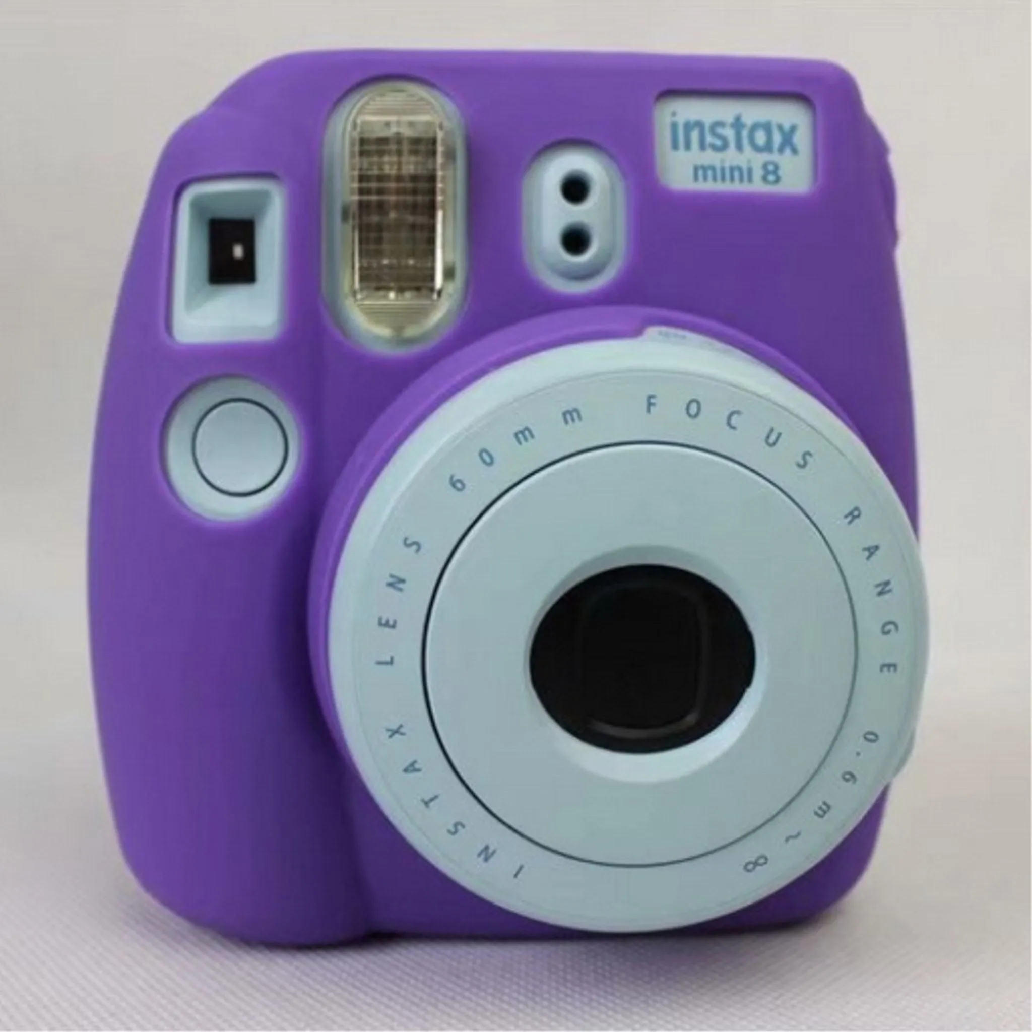 Fuji Instax Mini 8 soft silicone case - Purple