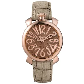 GaGà Milano Ladies Watch Manuale 40mm Stardust Brown 5221.03BROWN