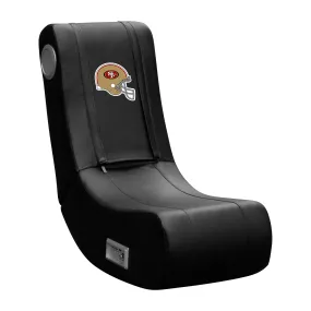 Game Rocker 100 with  San Francisco 49ers Helmet Logo