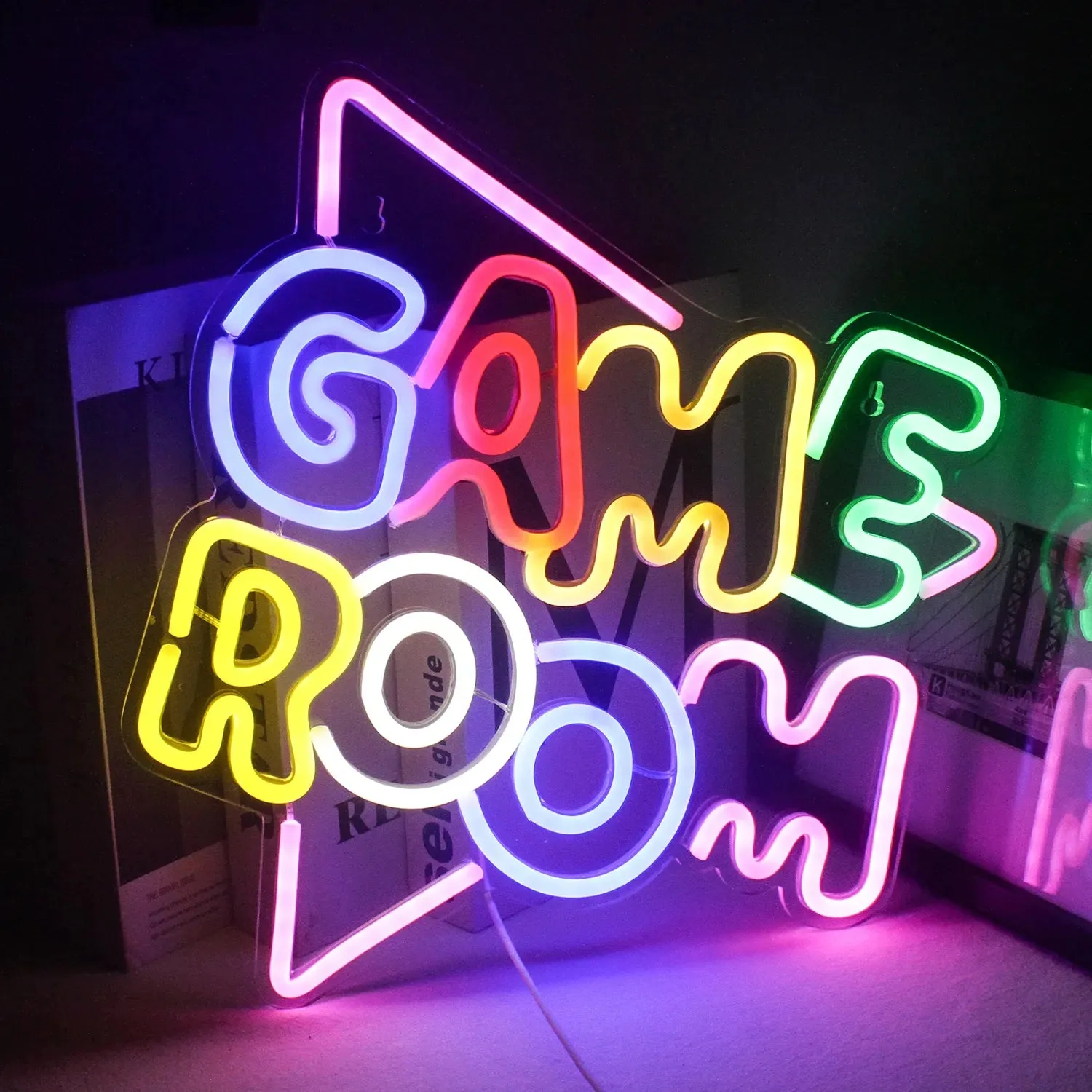 Game Room Neon Sign LED Sign Bedroom Wall Decoration Neon Light