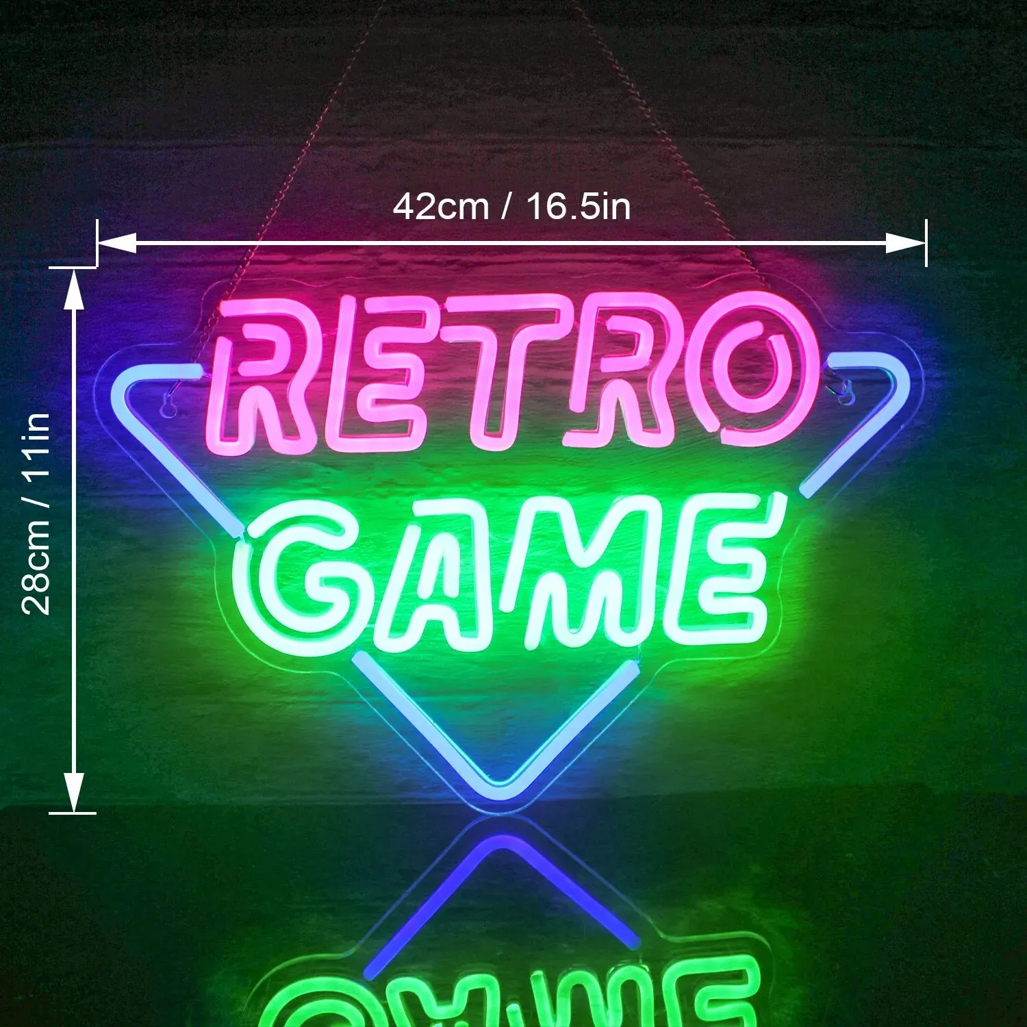 Game Room Neon Sign LED Sign Bedroom Wall Decoration Neon Light