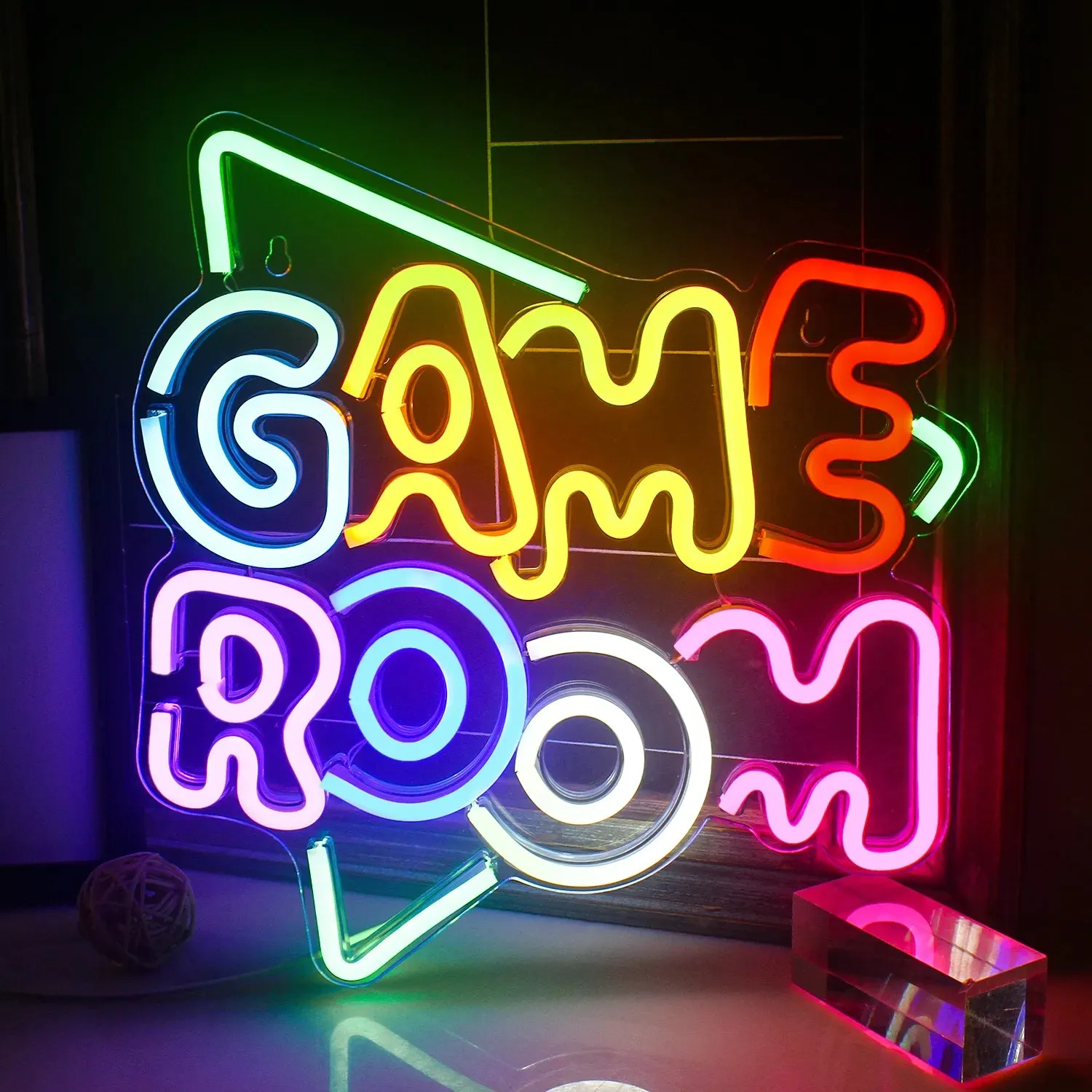 Game Room Neon Sign LED Sign Bedroom Wall Decoration Neon Light