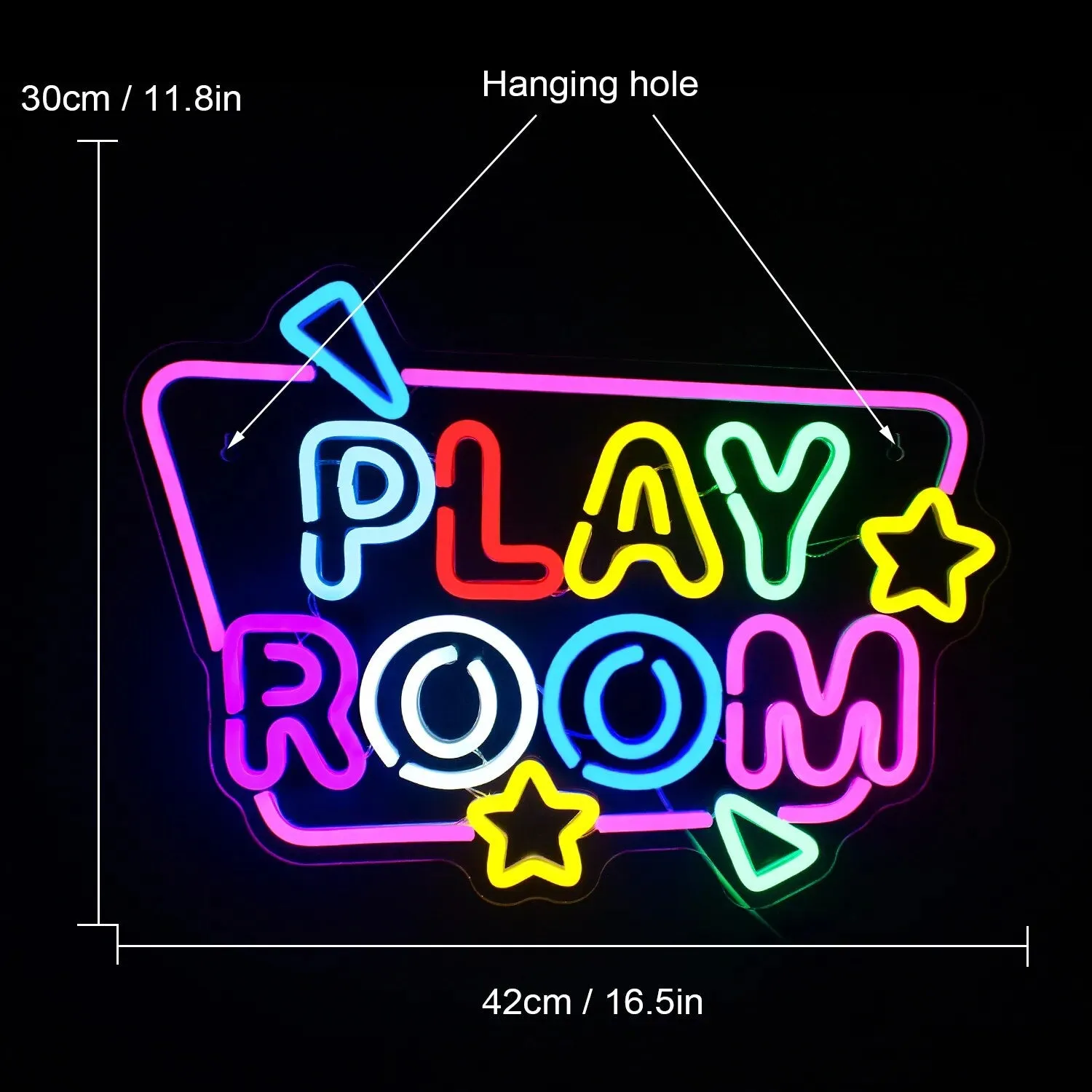 Game Room Neon Sign LED Sign Bedroom Wall Decoration Neon Light