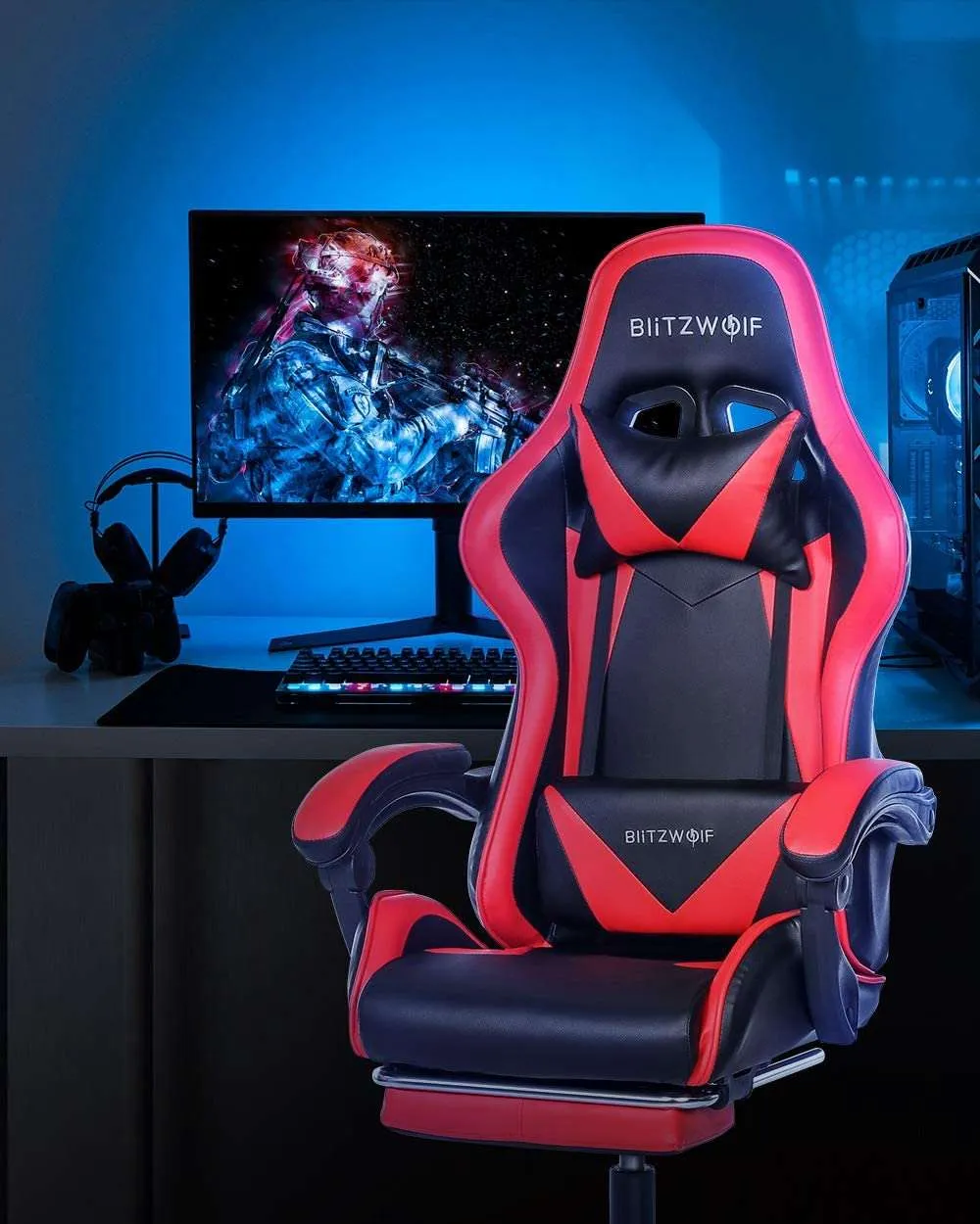 Gaming Chair  Ergonomic Design 150°Reclining