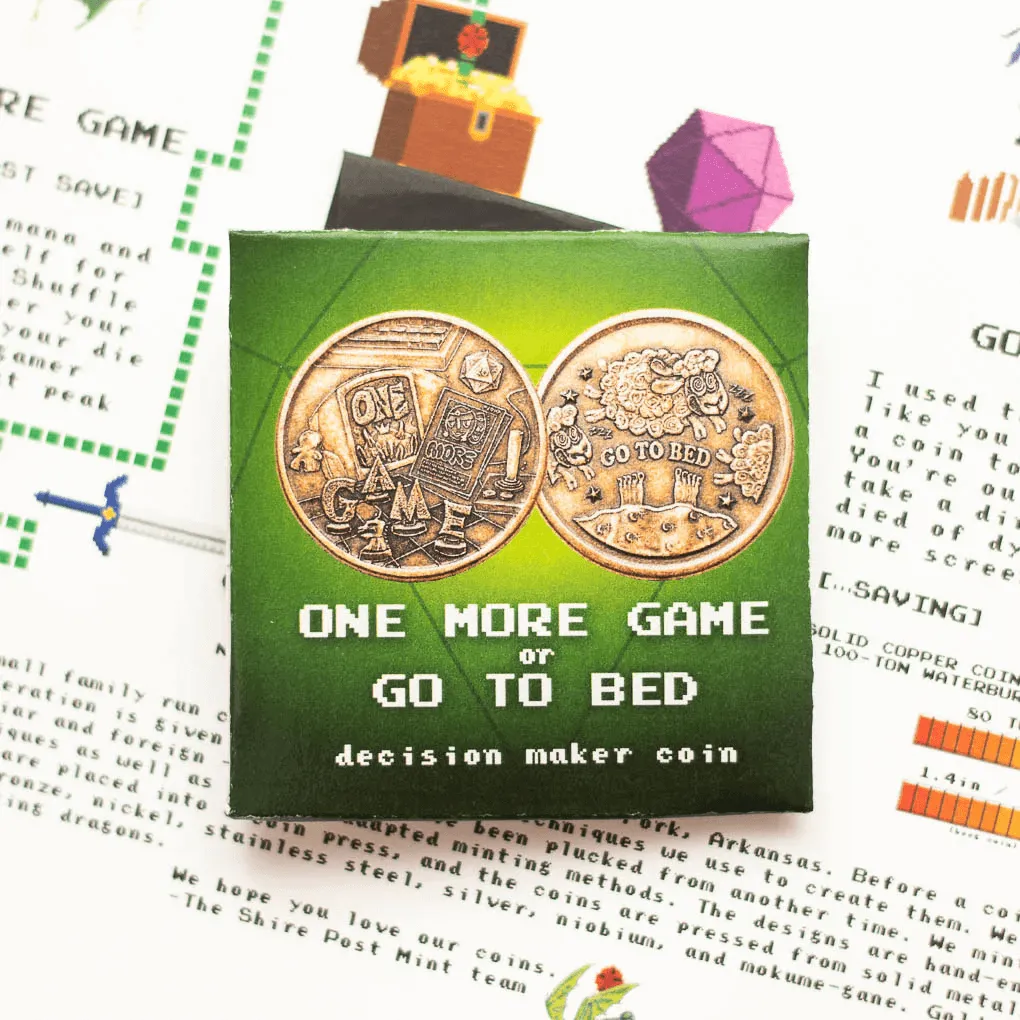 Gaming Decision Maker Collectible Coin