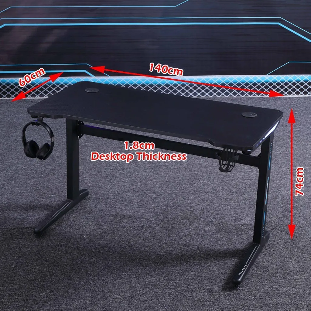 Gaming Desk Desktop PC Computer Desks Desktop Racing Table Office Laptop Home AU