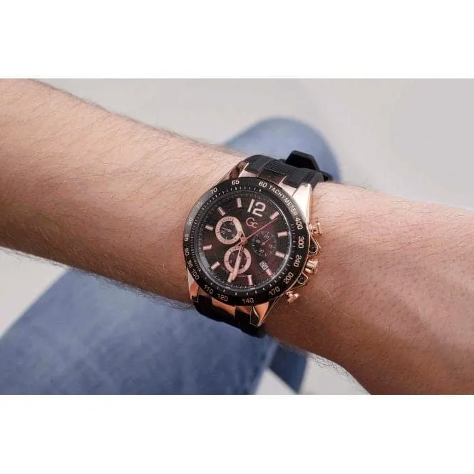 Gents Audacious Rose Gold Watch Z07002G2MF