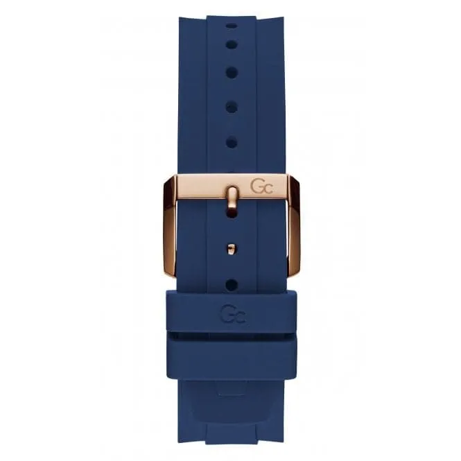 Gents Spirit Sport Blue Rose Gold Watch Y81007G7MF