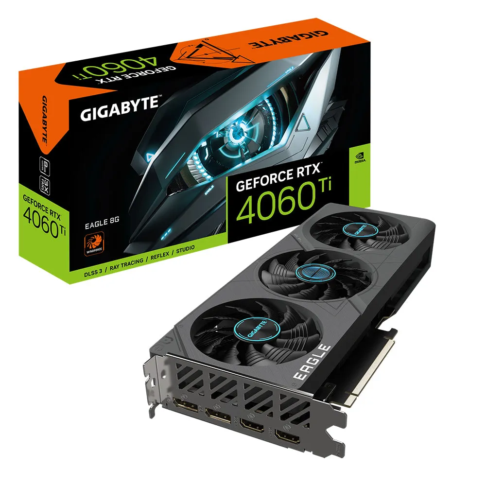 Gigabyte Geforce Rtx 4060 Ti Eagle 8G - Graphics Card - Geforce Rtx 4060 Ti - 8 Gb