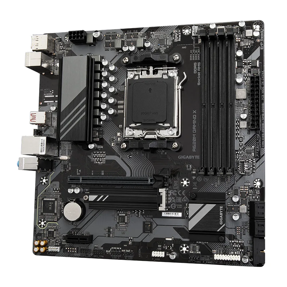 Gigabyte Mainboard A620m Gaming X - Micro Atx - Socket Amd Am5 - Amd A620