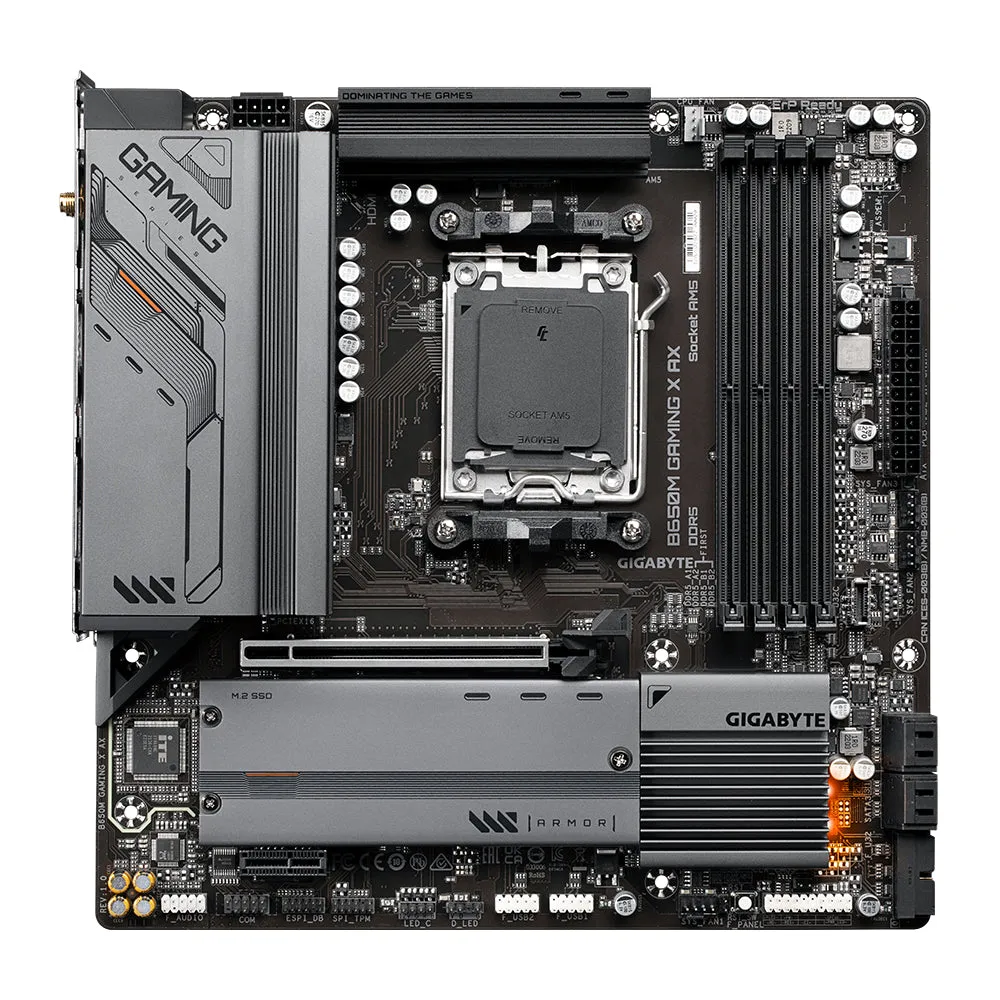 Gigabyte Motherboard B650m Gaming X Ax - Micro Atx - Socket Am5 - Amd B650