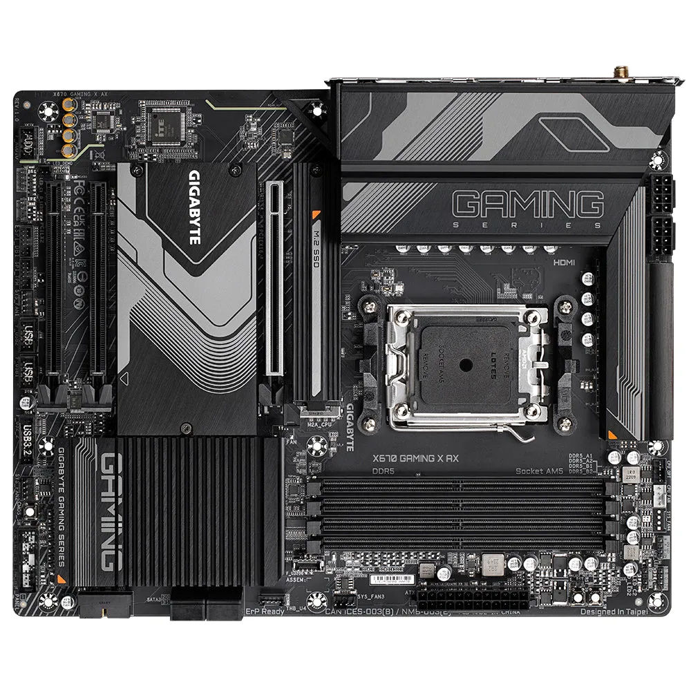 Gigabyte X670 Gaming X Ax - 1.0 - Motherboard - Atx - Socket Am5 - Amd X670