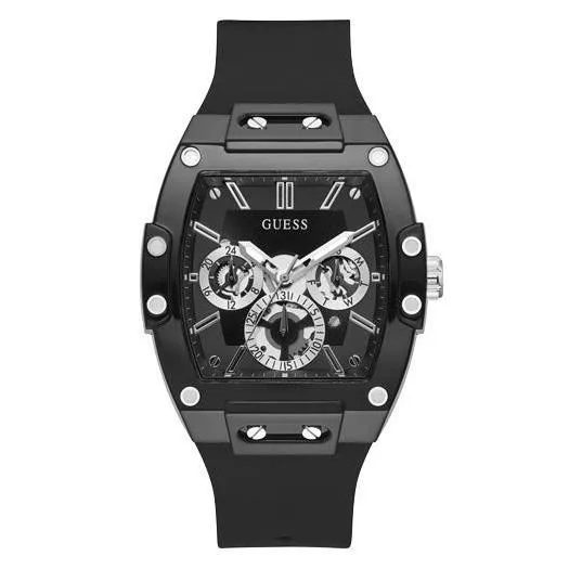 Guess Phoenix Black Multi-Function Gents Watch GW0203G3