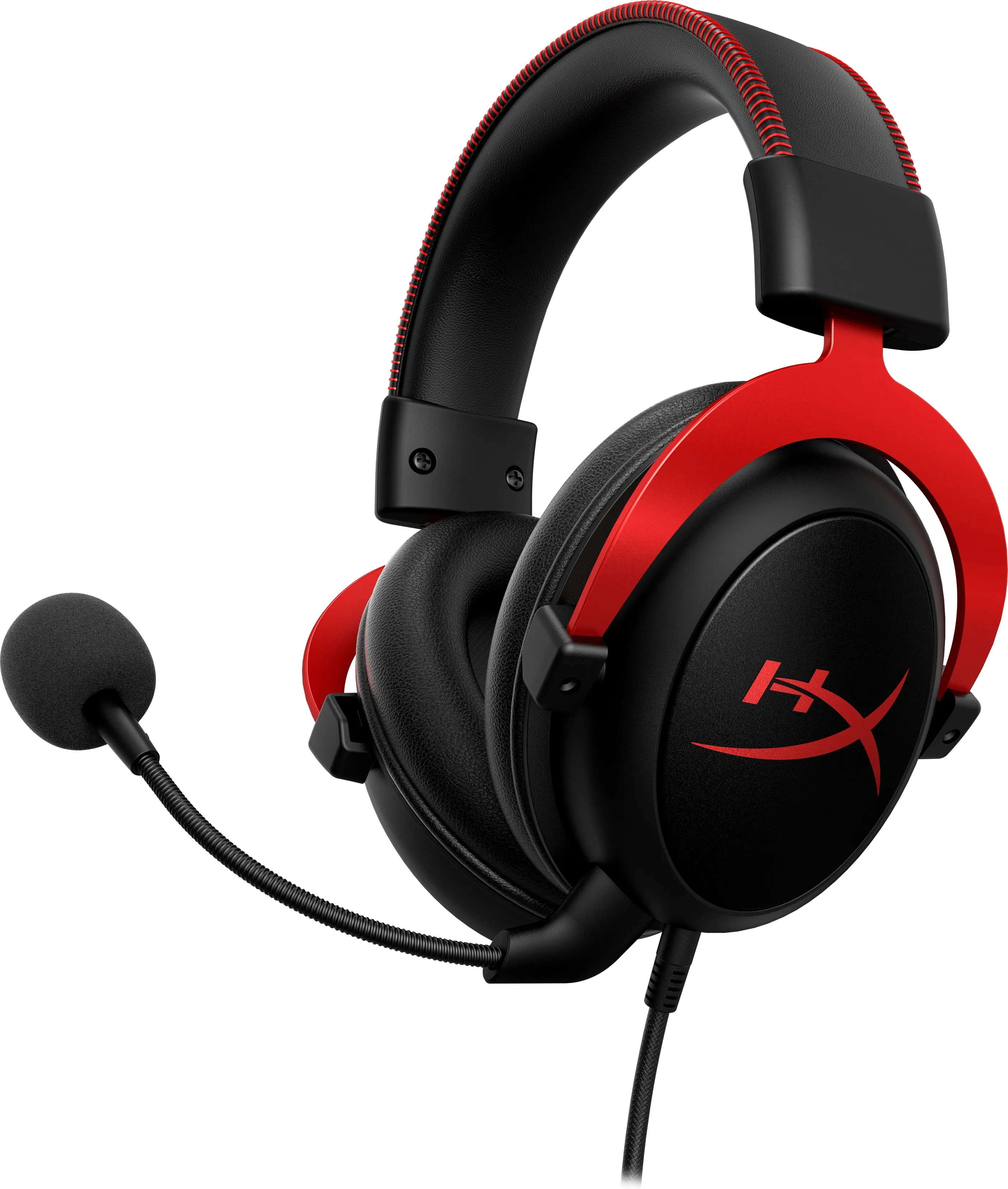 Hp Hyperx Cloud Ii Gaming Headset/7.1 Sound/Over-Ear - Schwarz/Rot