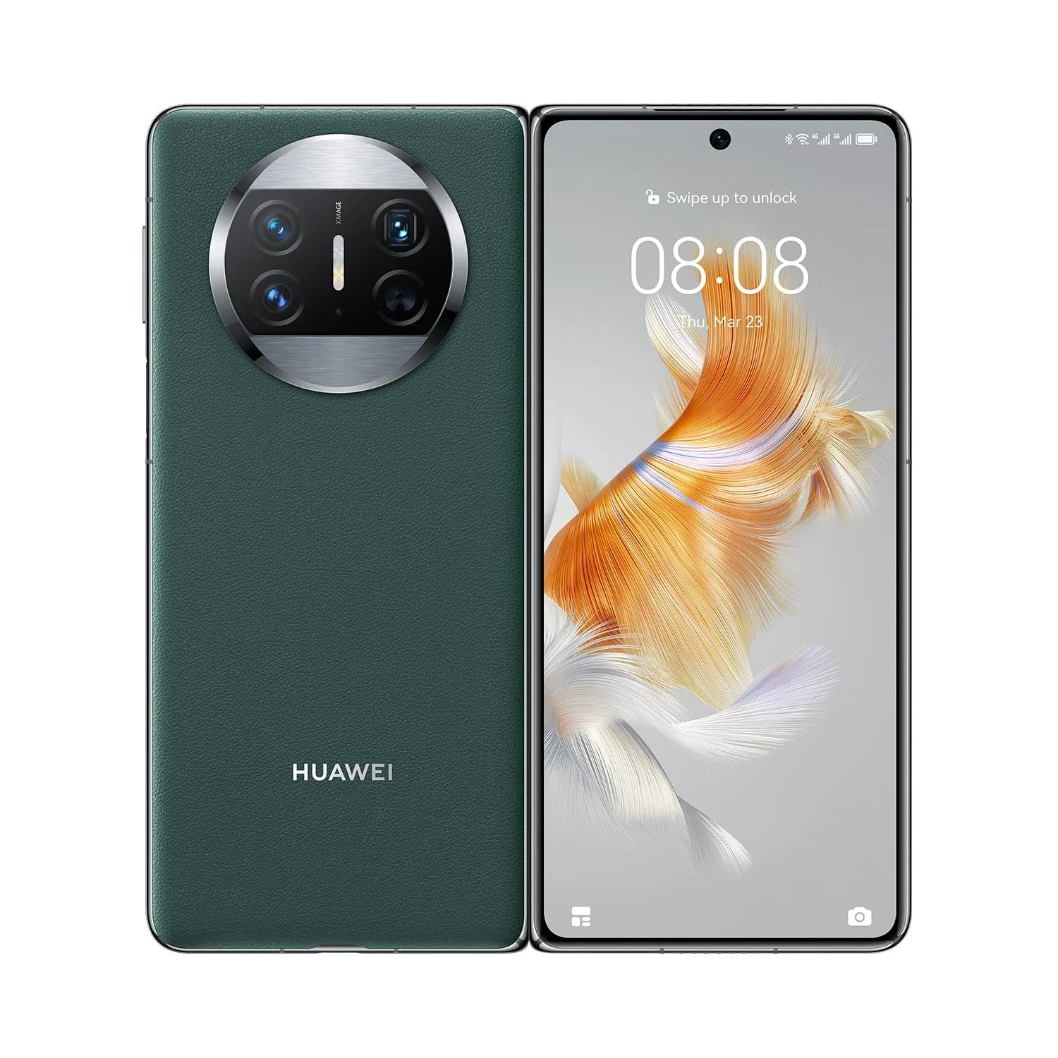 Huawei Mate X3 Ultra Lightweight Quad-Curve Body Foldable Smartphone, 12GB 512GB