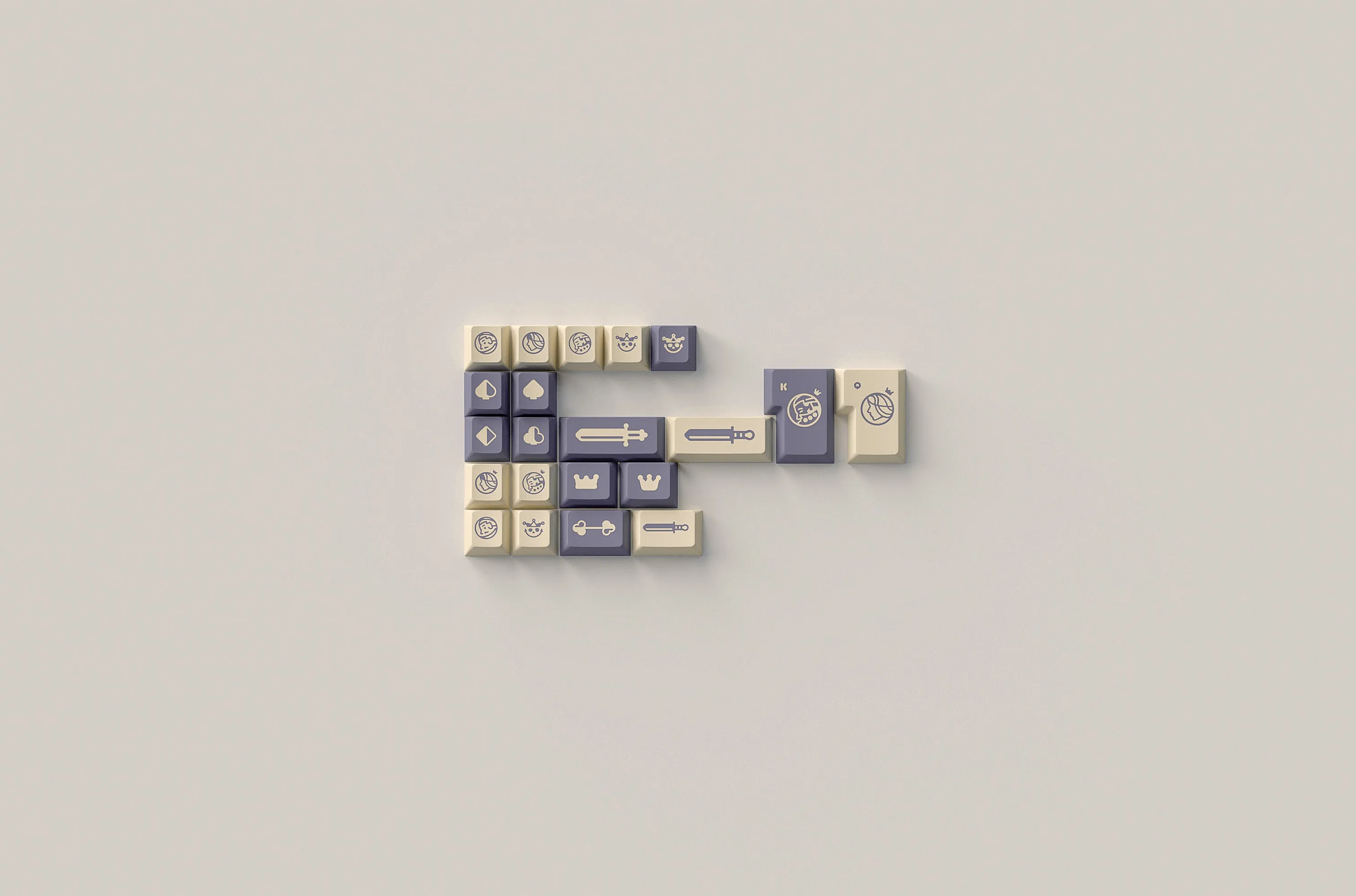 [In Stock] WS Poker Keycaps