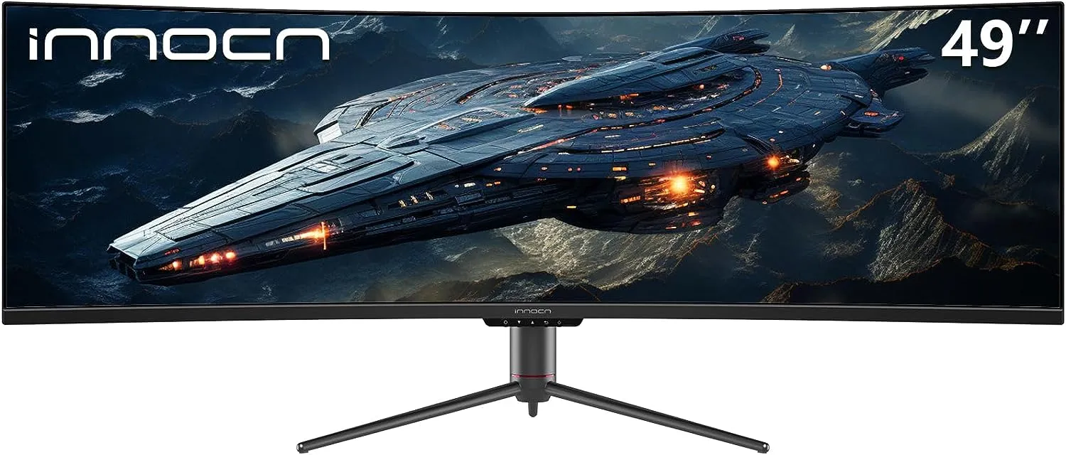 INNOCN 49" Ultrawide 5K Curved Gaming Monitor (Refurbished) - 49C1R