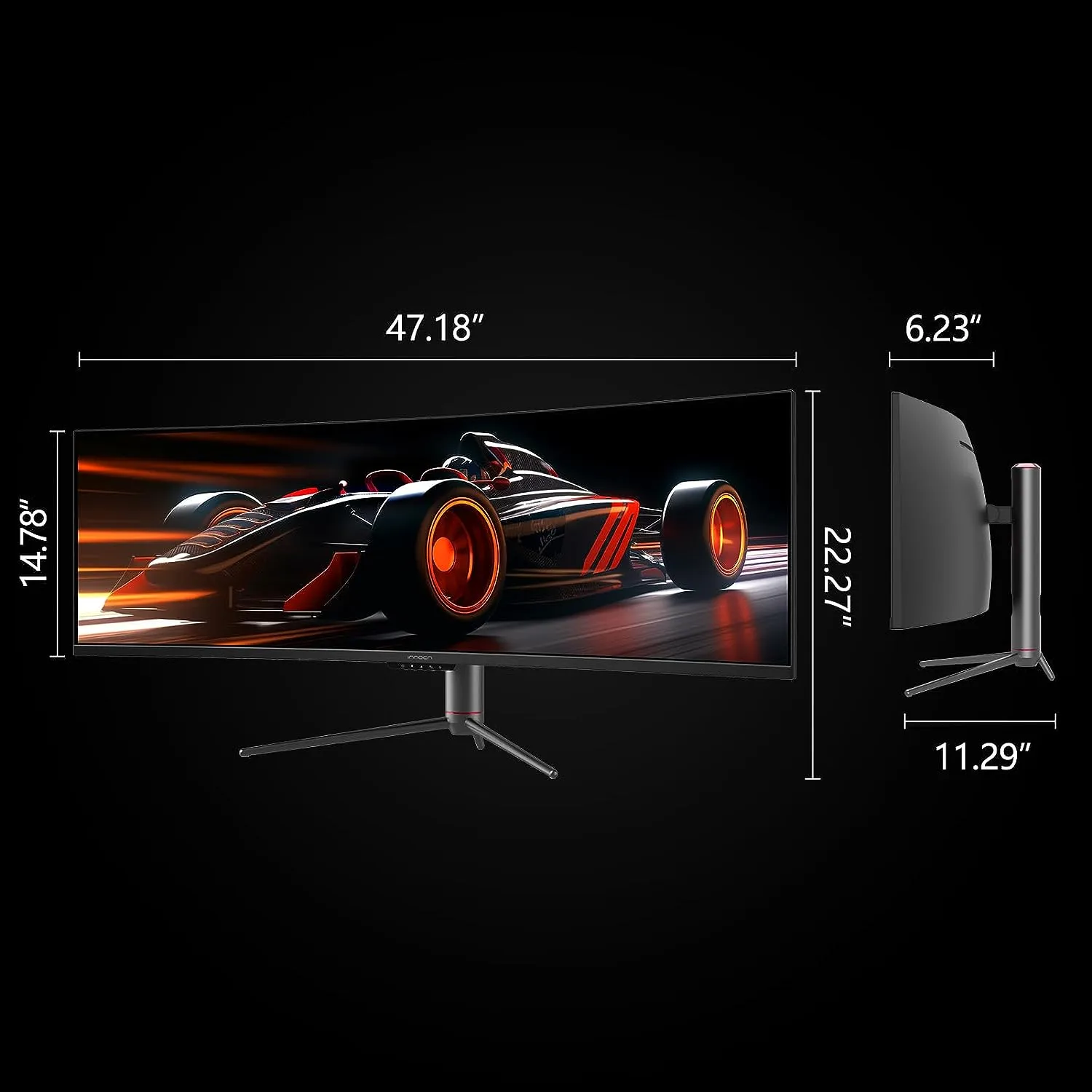 INNOCN 49" Ultrawide 5K Curved Gaming Monitor (Refurbished) - 49C1R