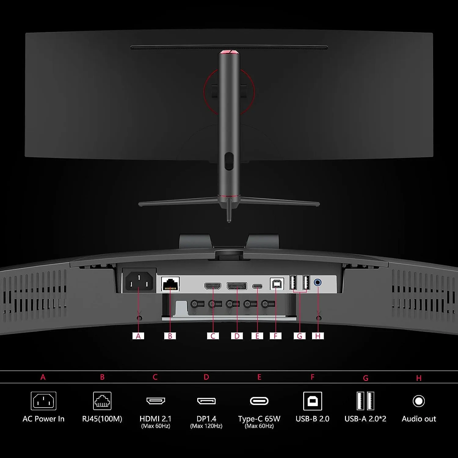 INNOCN 49" Ultrawide 5K Curved Gaming Monitor (Refurbished) - 49C1R