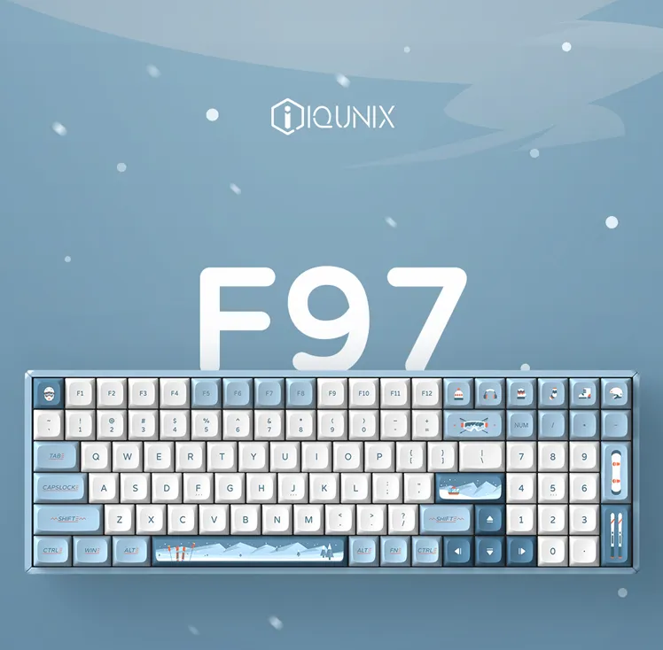 IQUNIX F97 Wintertide Aluminium Alloy Hot Swappable Mechanical Keyboard