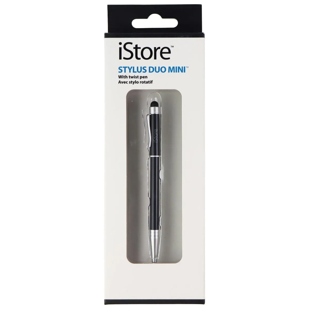 iStore Duo Mini Stylus - Black/Silver (AMM151CAI)