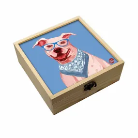 Jewellery Box Makepup Organizer -  Nice Dog