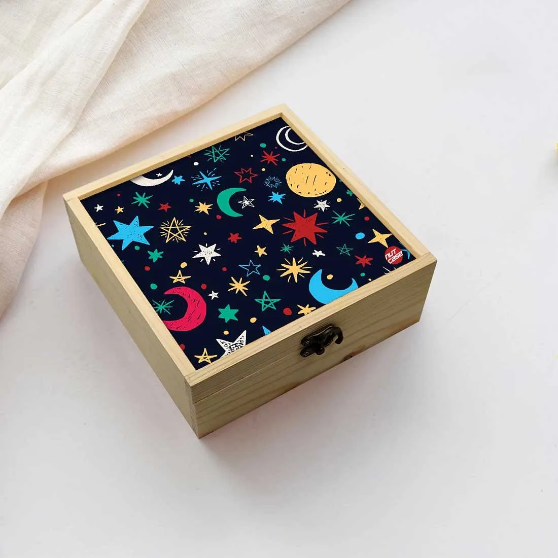 Jewellery Box Makepup Organizer -  Stars