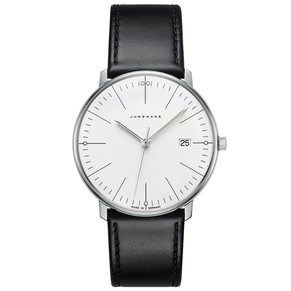 Junghans Max Bill Quartz Men's Black Watch 41/4817.02