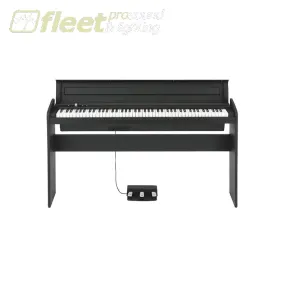 Korg LP180-BK 88-key NH action digital piano,120 poly,3 pedals, Black Cabinet