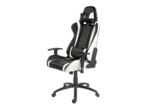 Lc-Power Gaming Chair Lc-Gc-2 - Black/White