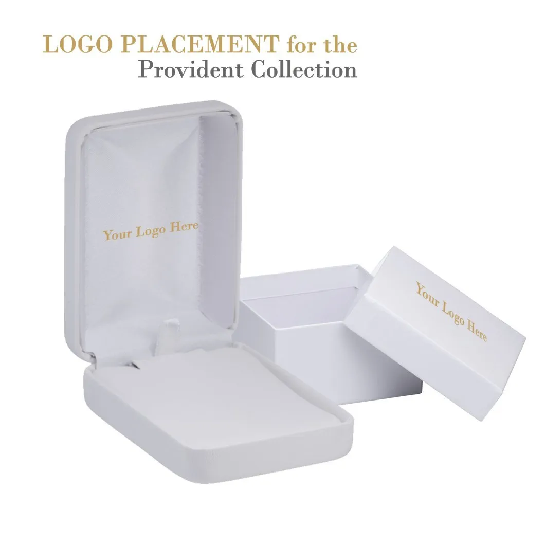 Leatherette Rounded Earring Box, Provident Collection