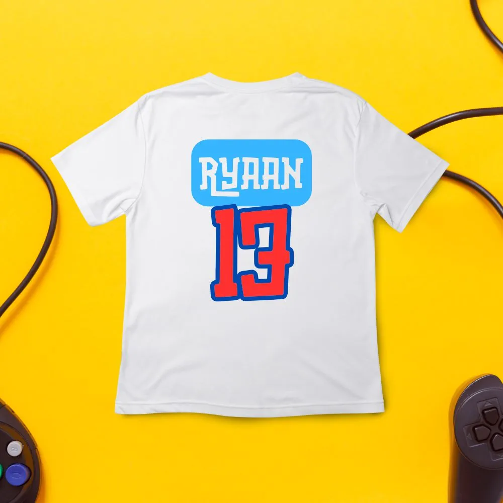 Level 13 Unlocked | Personalized Birthday T-Shirt for Gamers