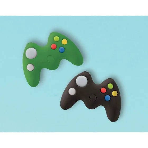 Level Up Gaming Controller Erasers 6cm x 4cm 8pk