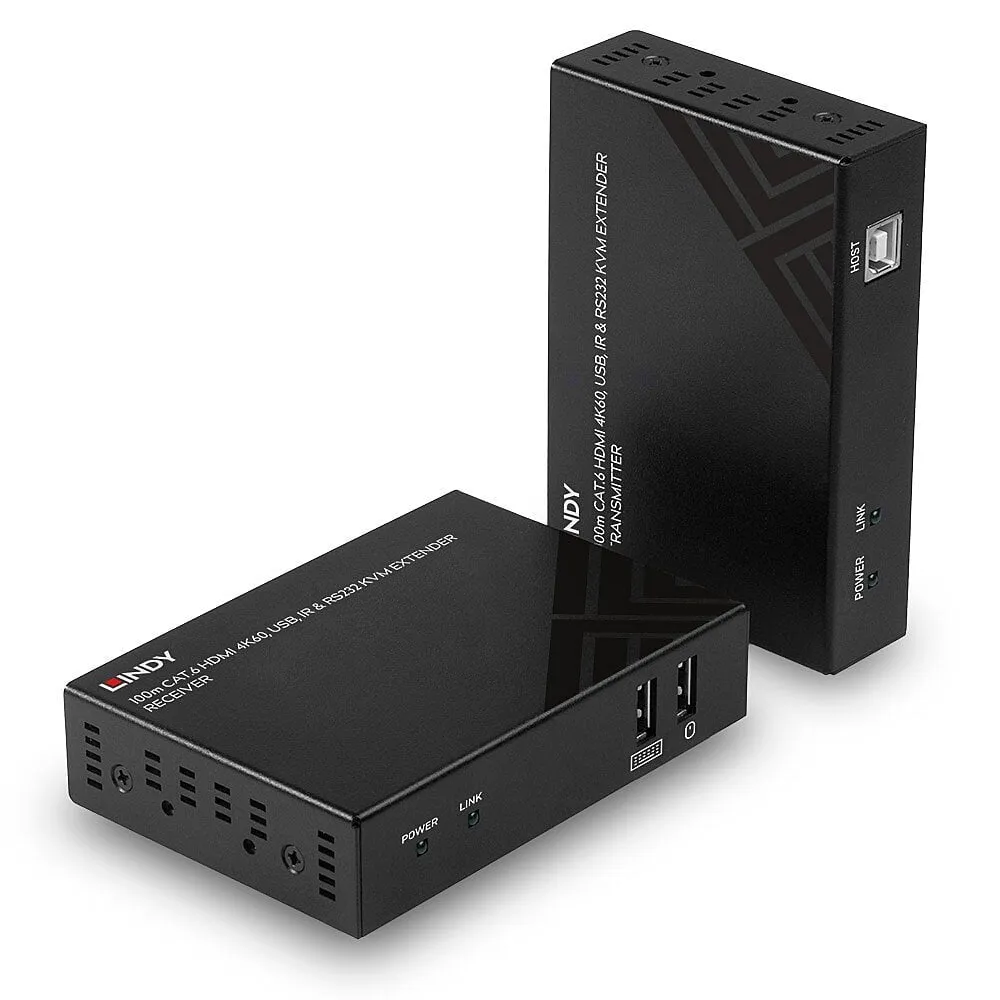 Lindy - Kvm / Audio / Serial / Infrared Extender - Hdmi