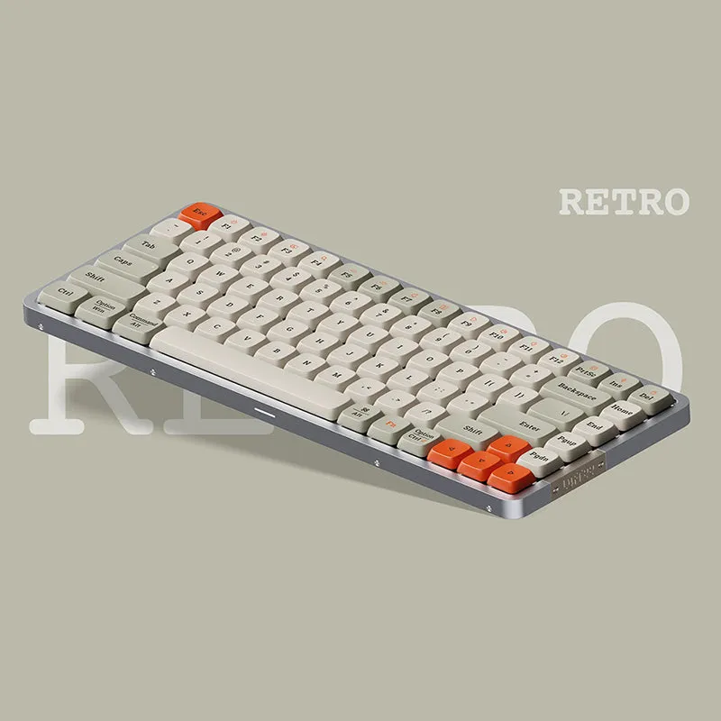 LOFREE Retro Flow Series Keycap Set 84 Keys